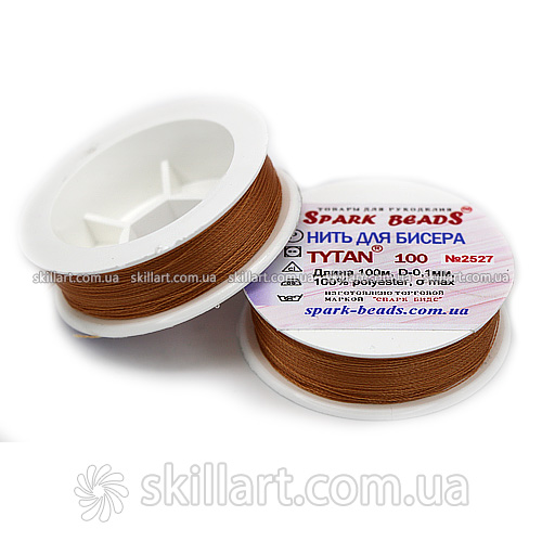 Нитки для бисера Tytan 100 Spark Beads (100м)